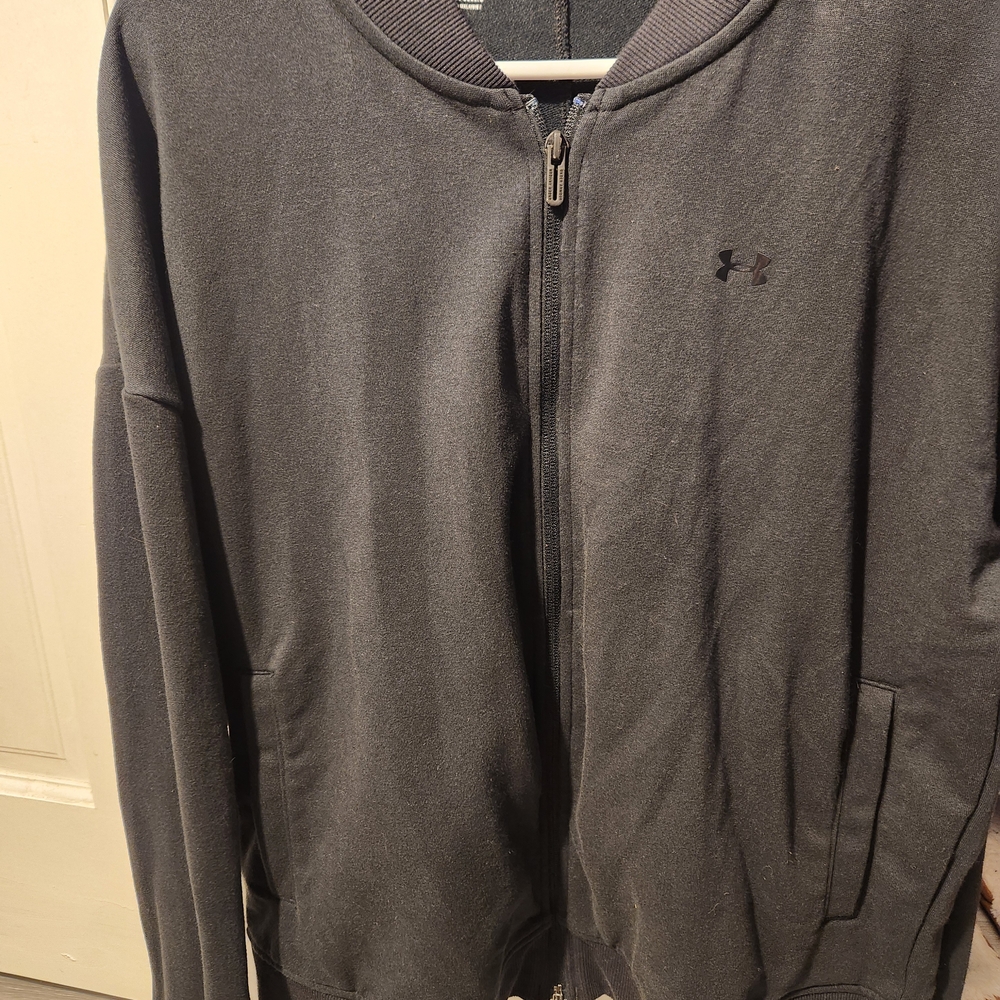 Under Armour Women's Gray Zip Up Jacket